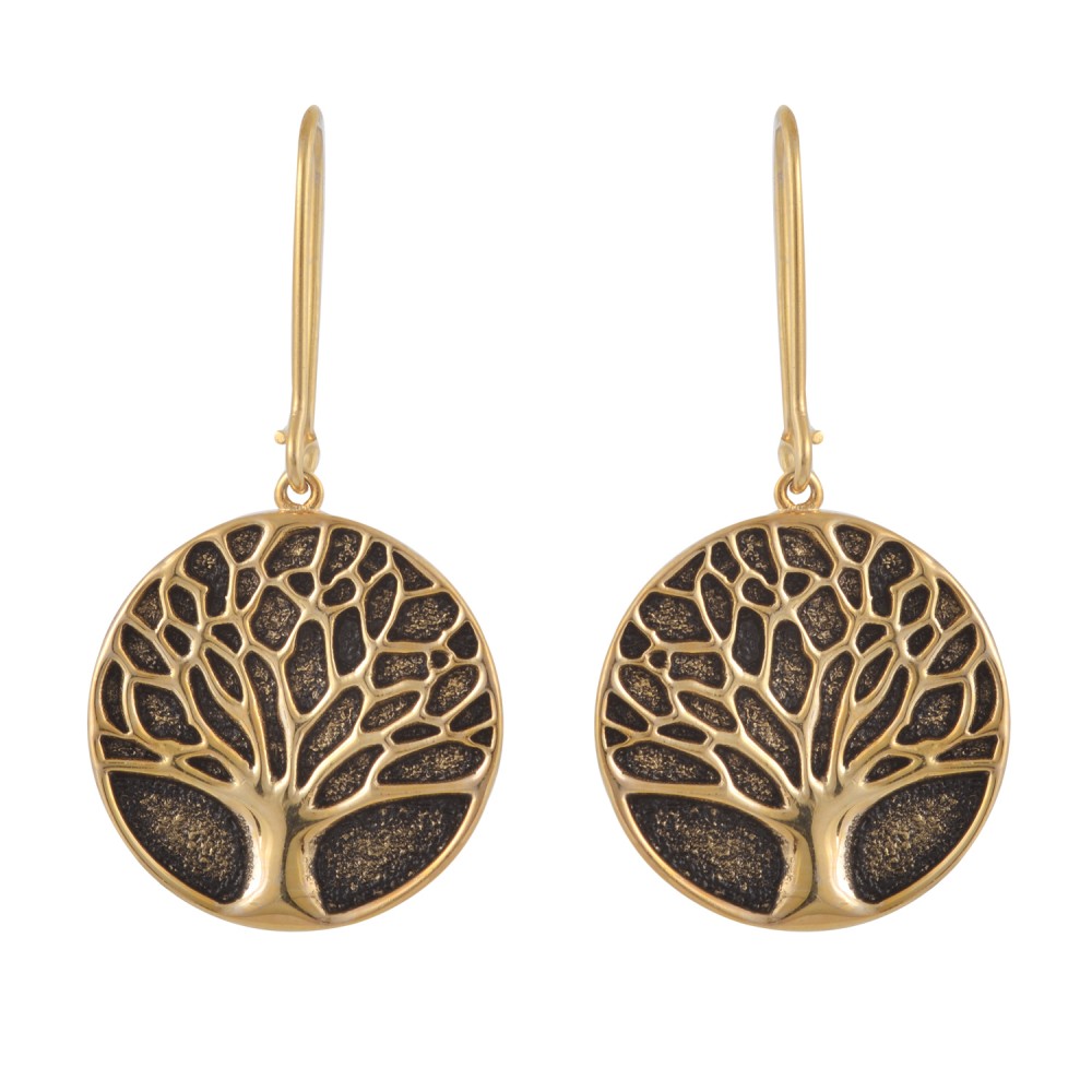 Earrings Tree in Silver 925