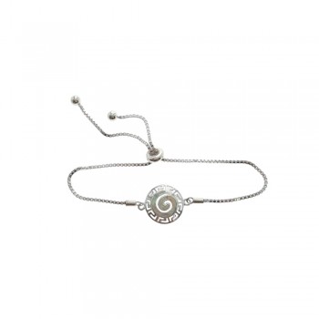 Bracelet with Opal Stone in Silver 925