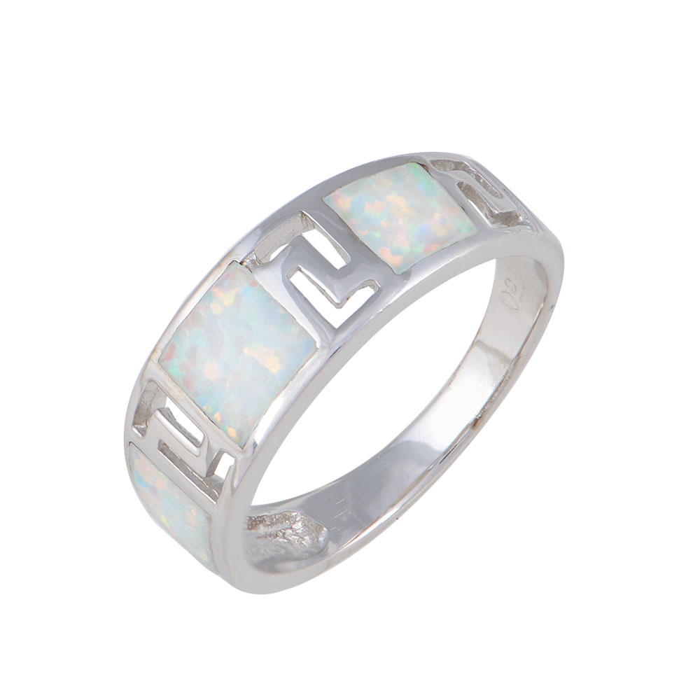 Δαχτυλίδι με Opal Πέτρα από Ασήμι 925