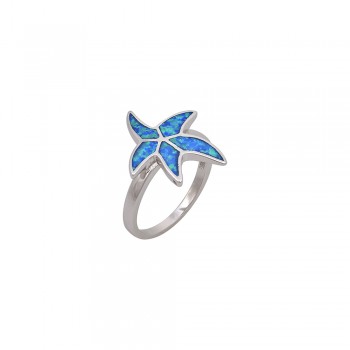 Δαχτυλίδι  με Opal Πέτρα από Ασήμι 925