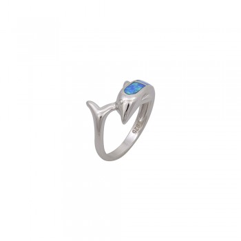 Δαχτυλίδι  με Opal Πέτρα από Ασήμι 925