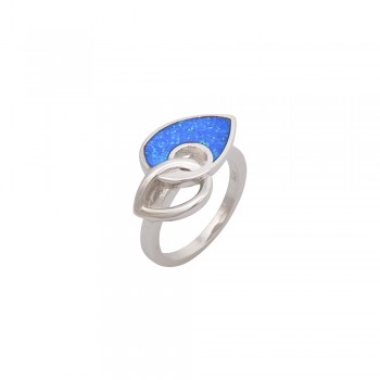 Δαχτυλίδι  με Opal Πέτρα από Ασήμι 925