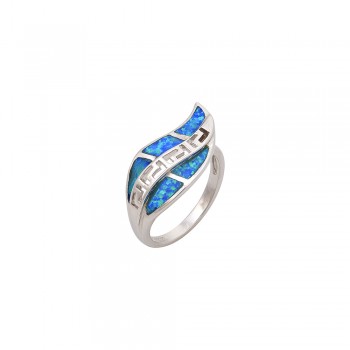 Δαχτυλίδι  με Opal Πέτρα από Ασήμι 925