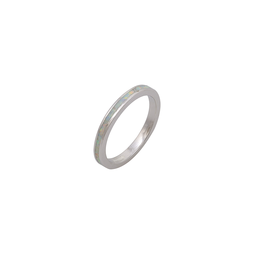 Δαχτυλίδι Βεράκι με Opal Πέτρα από Ασήμι 925