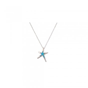 Κολιέ  με Opal Πέτρα από Ασήμι 925