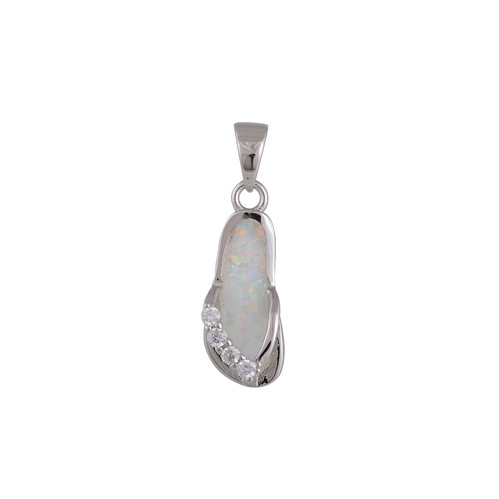 Μοτίφ με Opal Πέτρα από Ασήμι 925