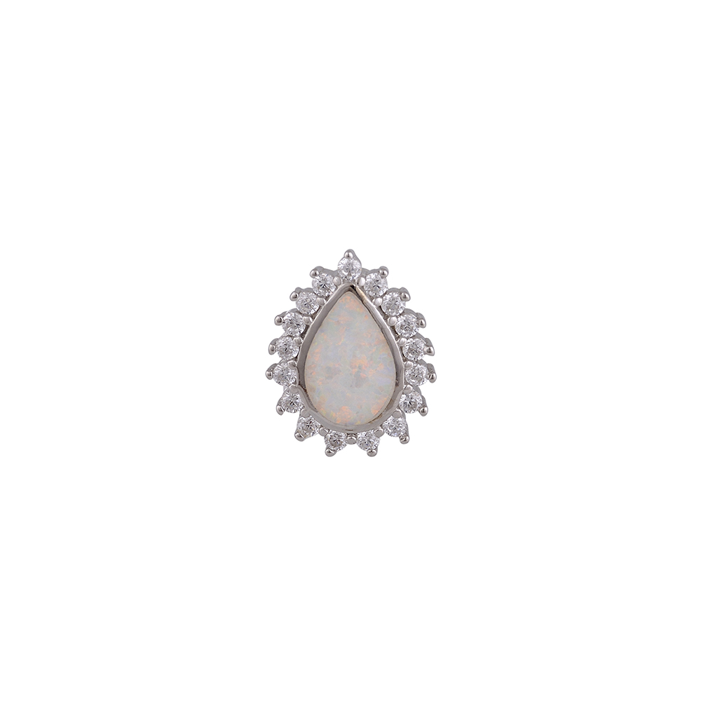 Μοτίφ με Opal Πέτρα από Ασήμι 925
