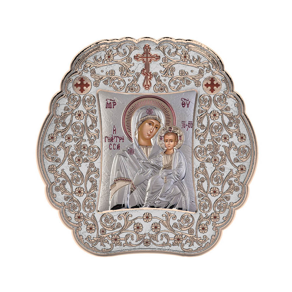 Virgin Mary Curer with Classic Round Frame