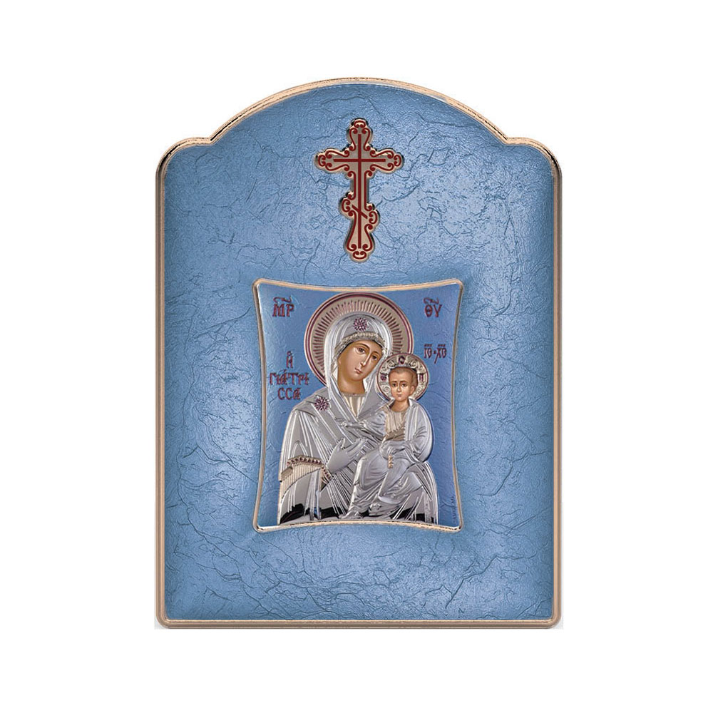Virgin Mary Curer with Modern Wide Frame