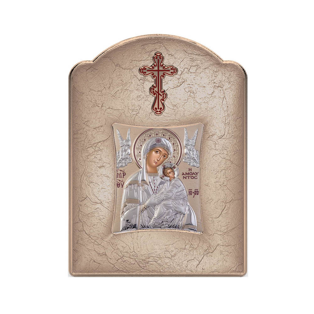 Uninfected Virgin Mary with Modern Wide Frame