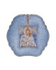 Uninfected Virgin Mary with Modern Round Frame