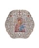Uninfected Virgin Mary with Classic Round Frame