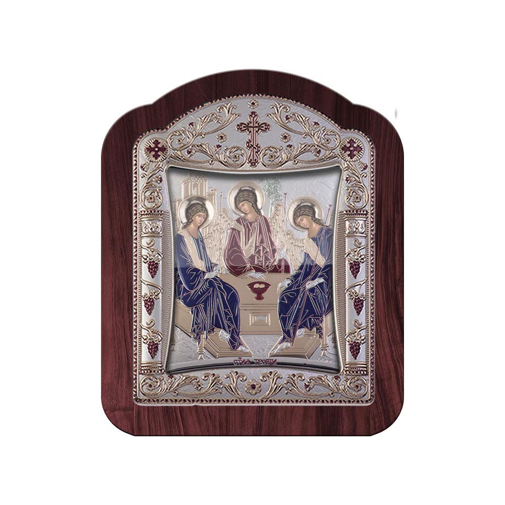 Holy Trinity with Classic Frame and Glass