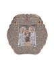 Holy Family with Classic Round Frame