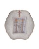 Saint Constantinos and Helen with Modern Round Frame