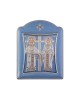 Saint Constantinos and Helen with Modern Frame and Glass