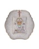 Saint Nicholas with Modern Round Frame