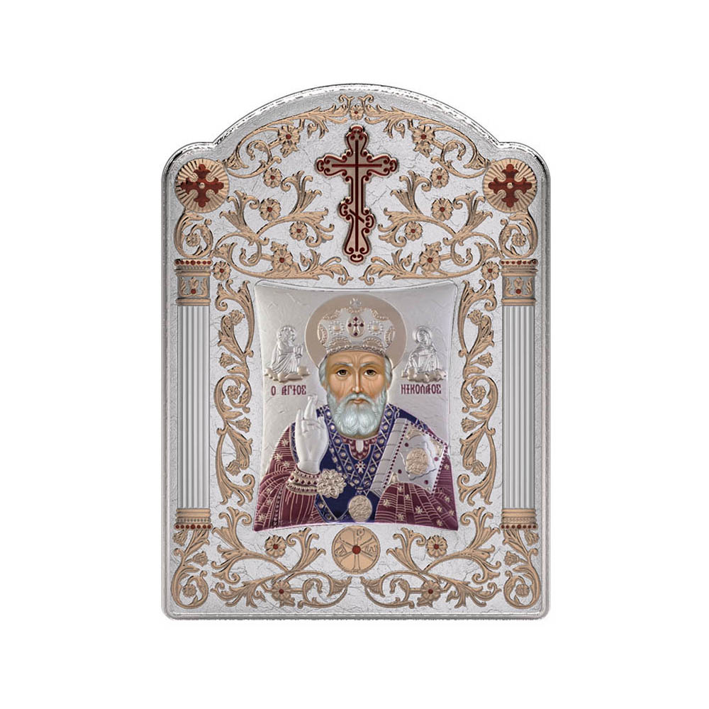 Saint Nicholas with Classic Wide Frame
