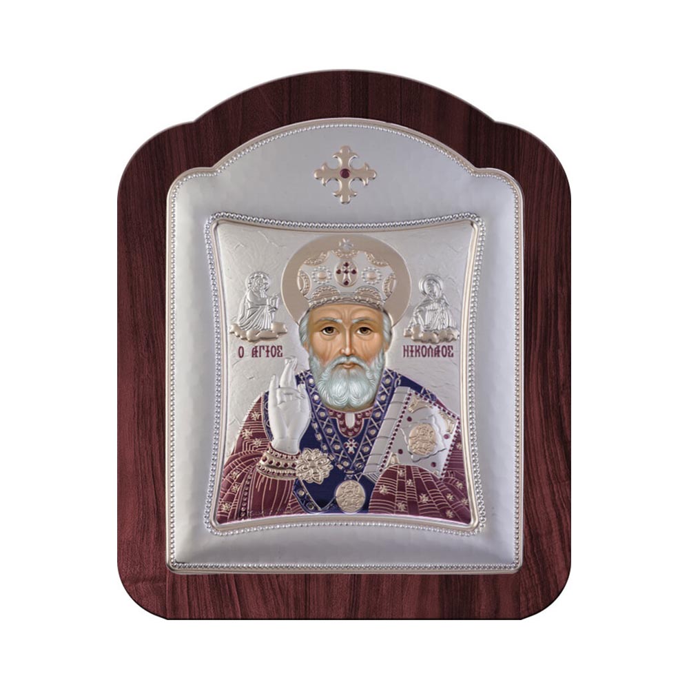 Saint Nicholas with Modern Frame