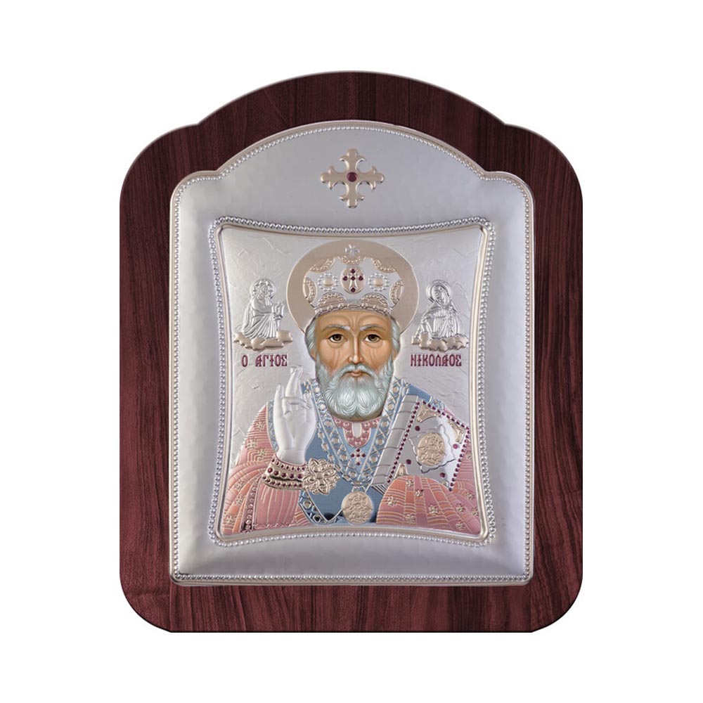 Saint Nicholas with Modern Frame