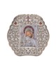Virgin Mary Sweet Kiss with Classic Round Frame