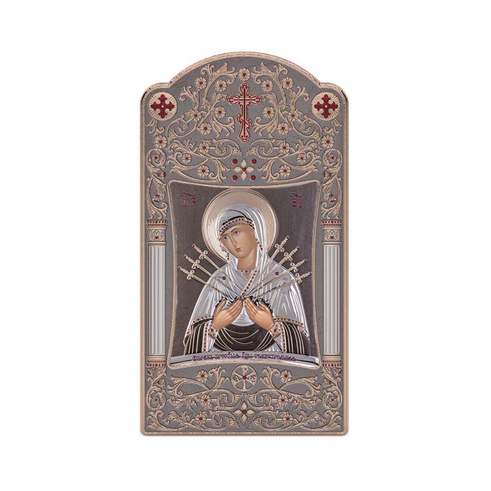 Virgin Mary with Seven with Classic Long Frame