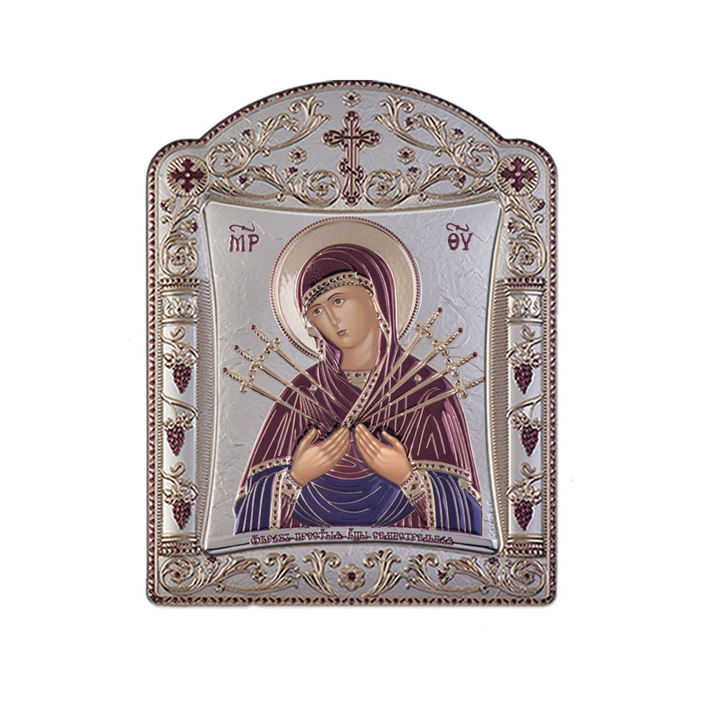 Virgin Mary with Seven with Classic Frame