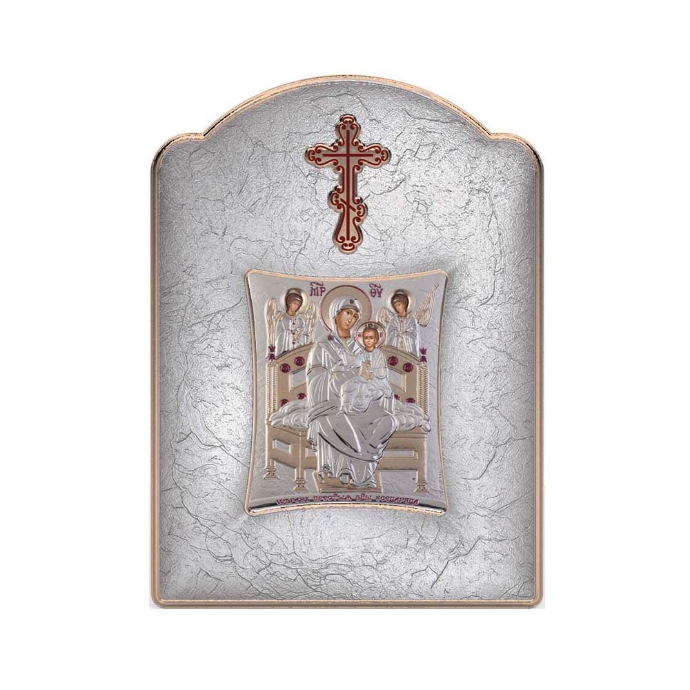 Virgin Mary Pantanasa with Modern Wide Frame