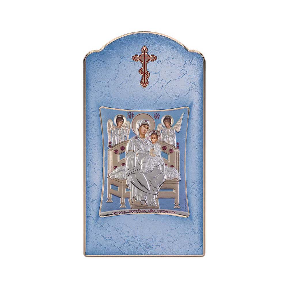Virgin Mary Pantanasa with Modern Long Frame