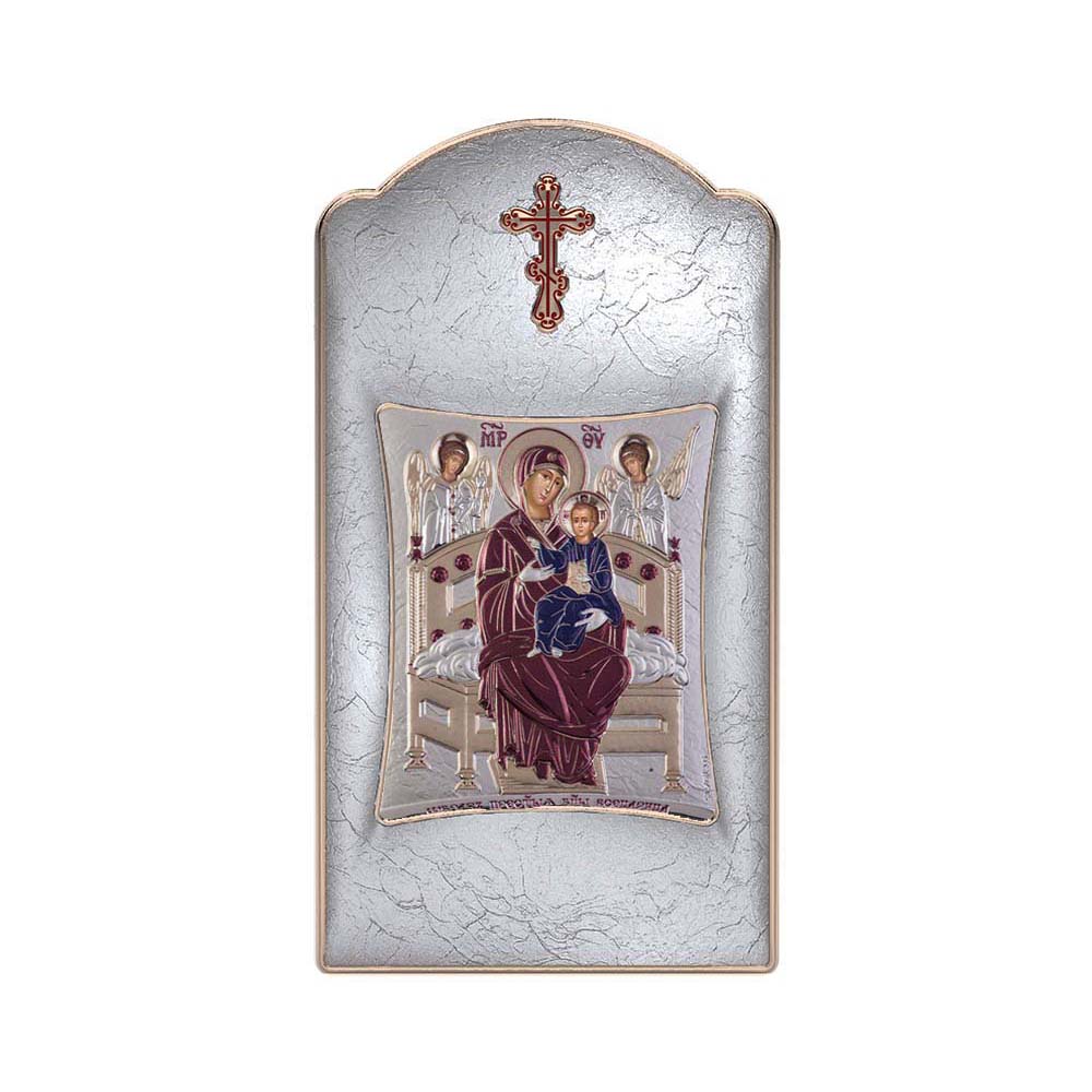 Virgin Mary Pantanasa with Modern Long Frame