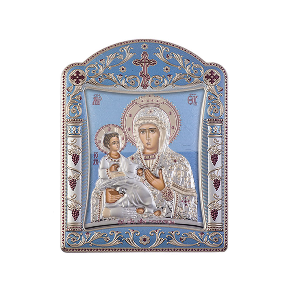 Virgin Mary with Three hands with Classic Frame and Glass