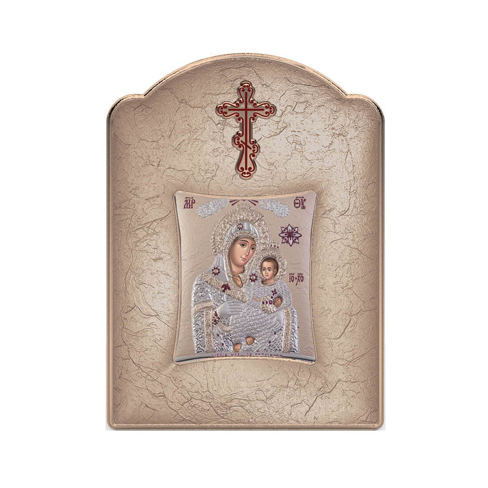 Virgin Mary from Bethlehem with Modern Wide Frame