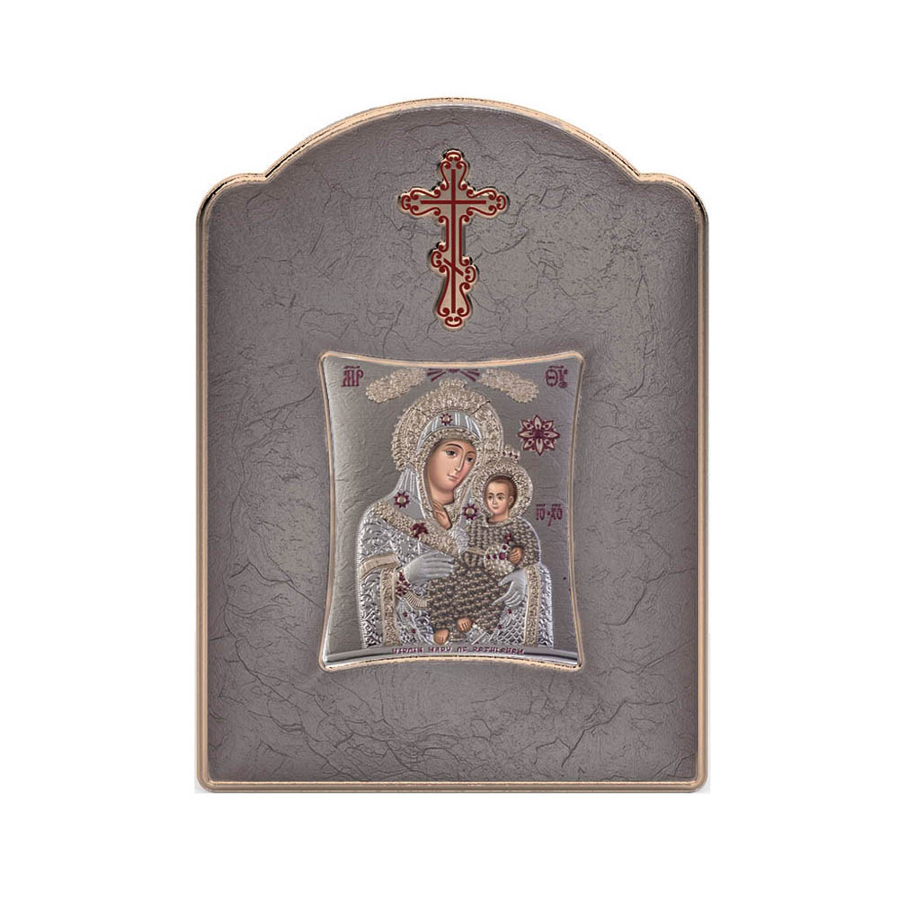 Virgin Mary from Bethlehem with Modern Wide Frame