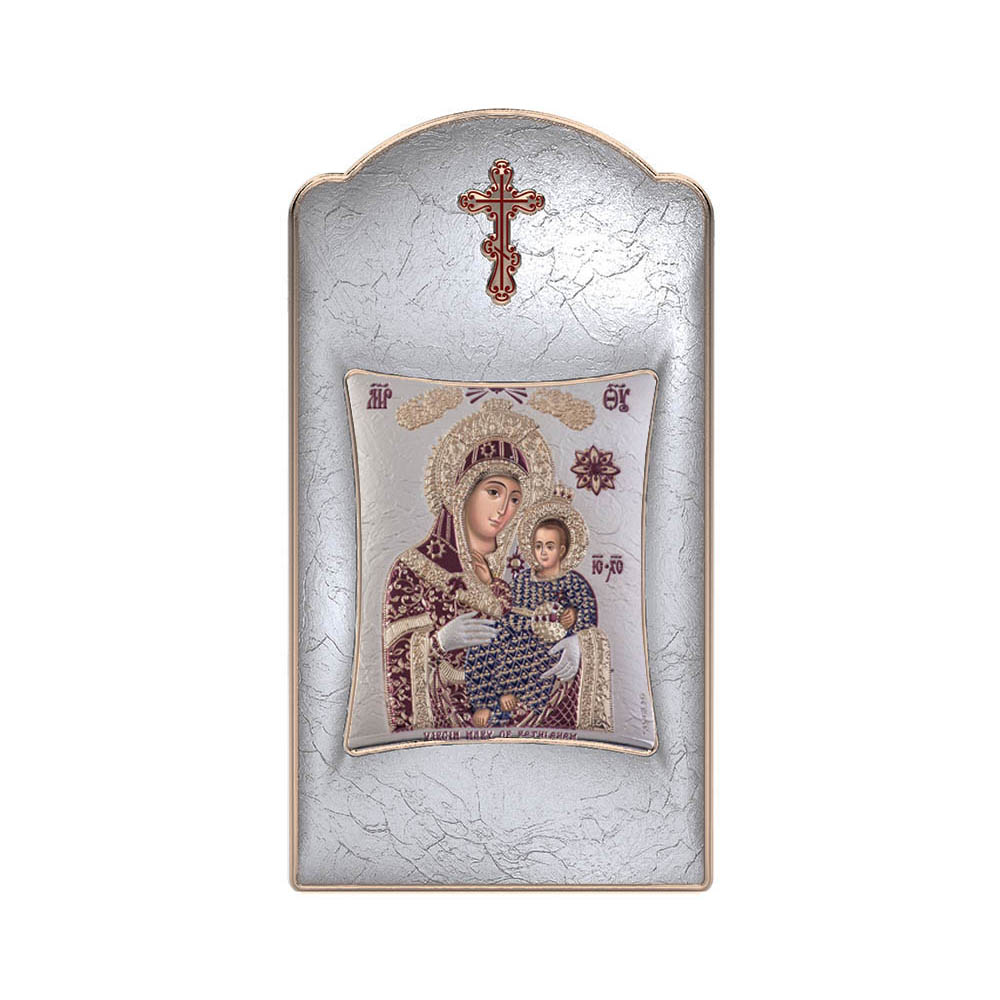 Virgin Mary from Bethlehem with Modern Long Frame
