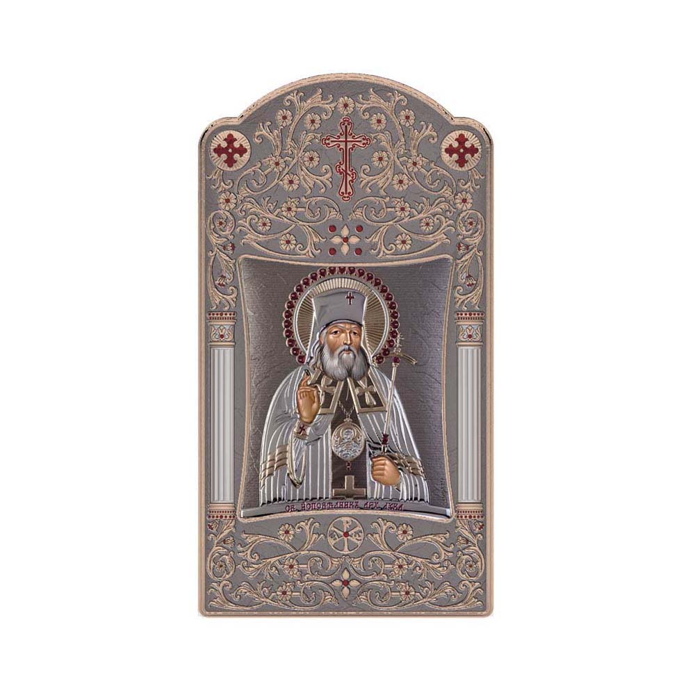 Αγιος Λουκάς με Κλασικό Μακρόστενο Στεφάνι