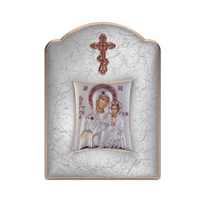Virgin Mary Hodegetria with Modern Wide Frame