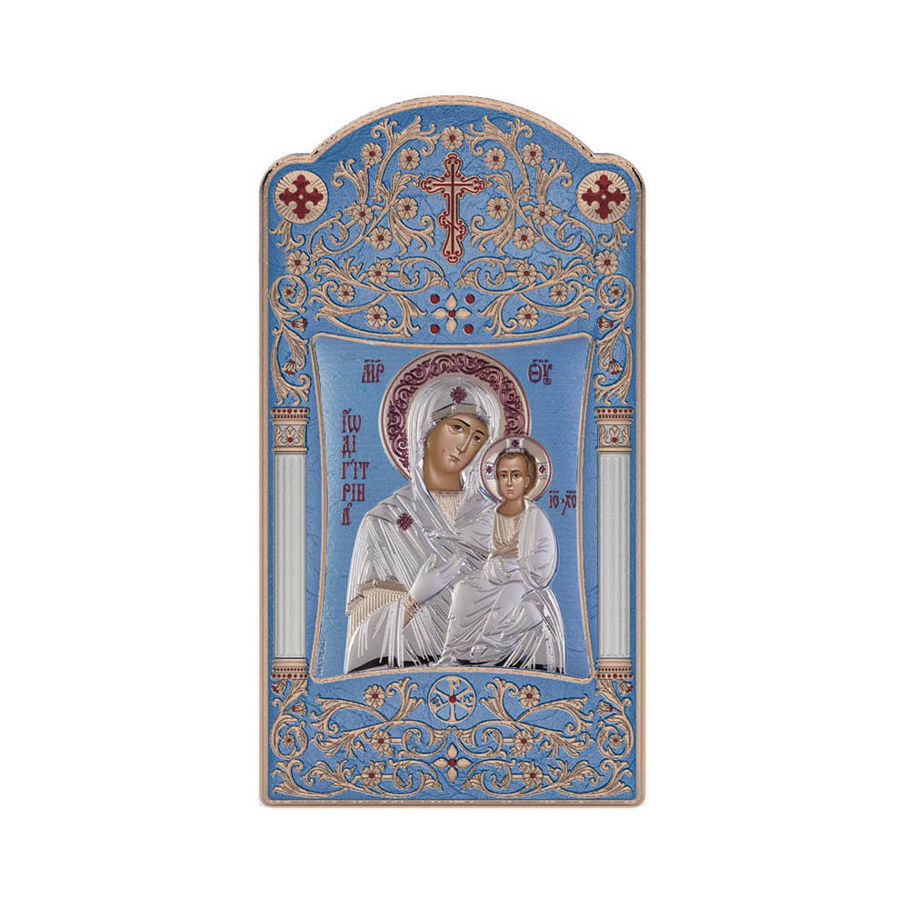 Virgin Mary Hodegetria with Classic Long Frame