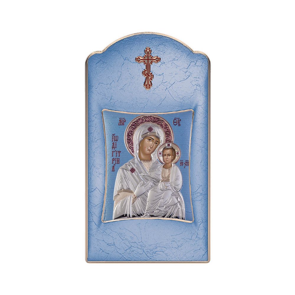 Virgin Mary Hodegetria with Modern Long Frame