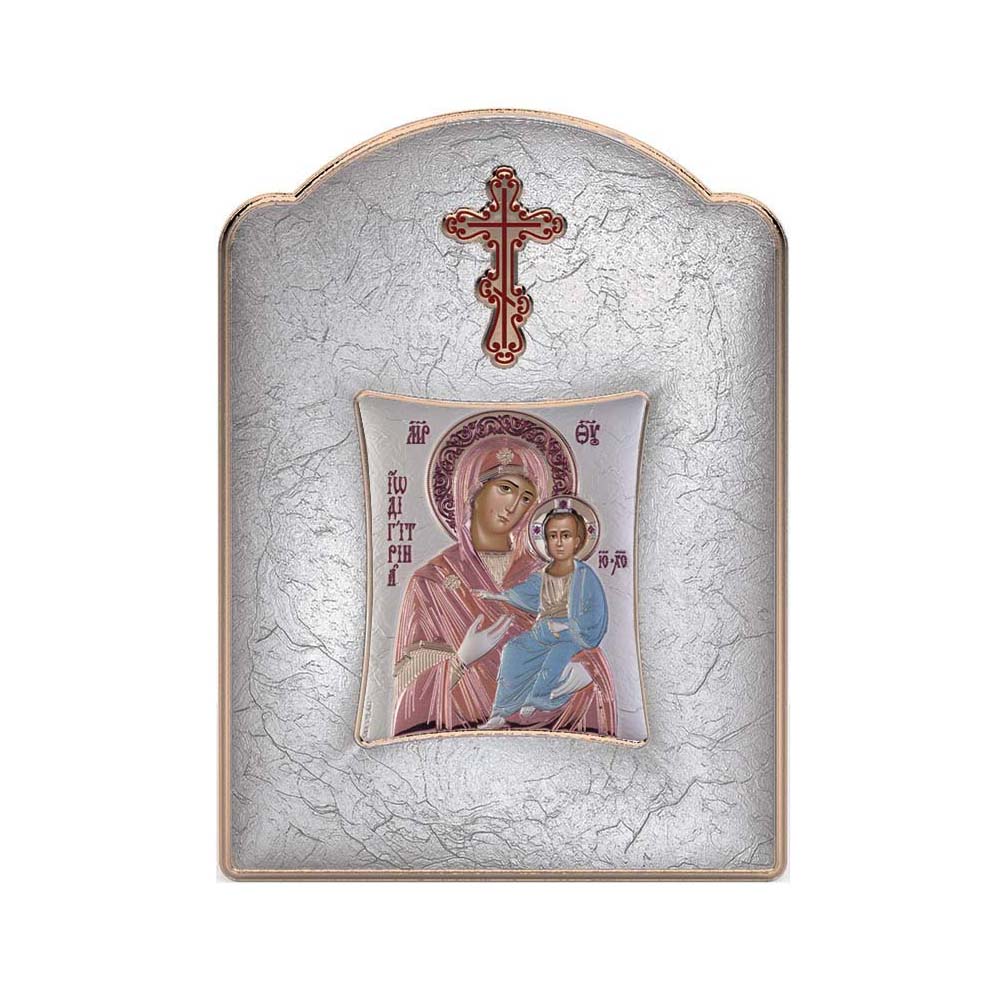 Virgin Mary Hodegetria with Modern Wide Frame