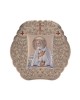 Saint Serapheim with Classic Round Frame