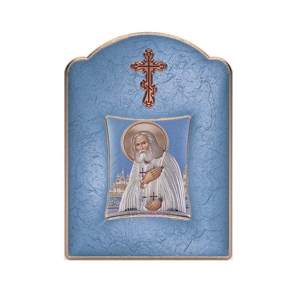 Saint Serapheim with Modern Wide Frame