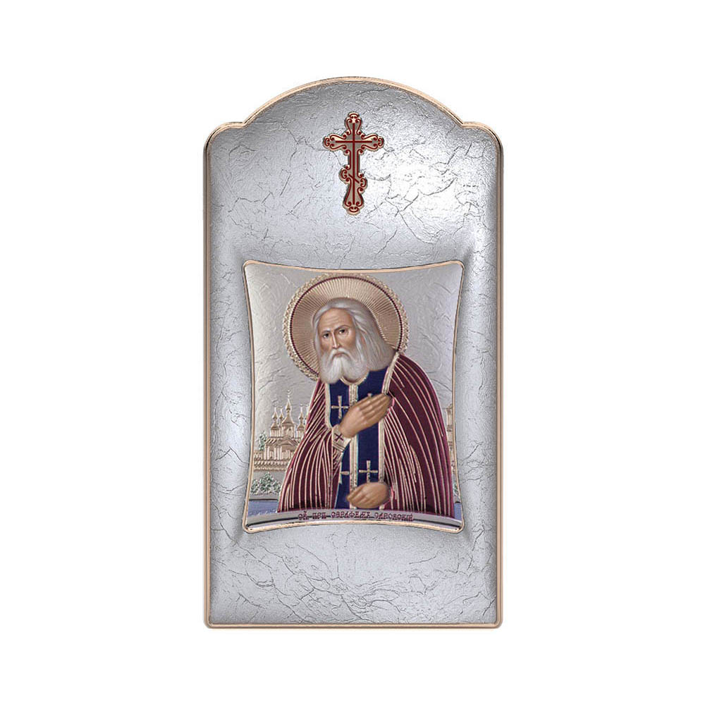 Saint Serapheim with Modern Long Frame