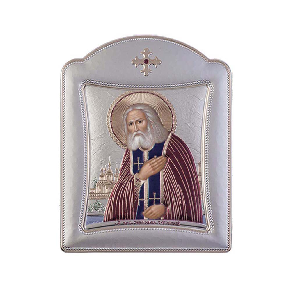 Saint Serapheim with Modern Frame