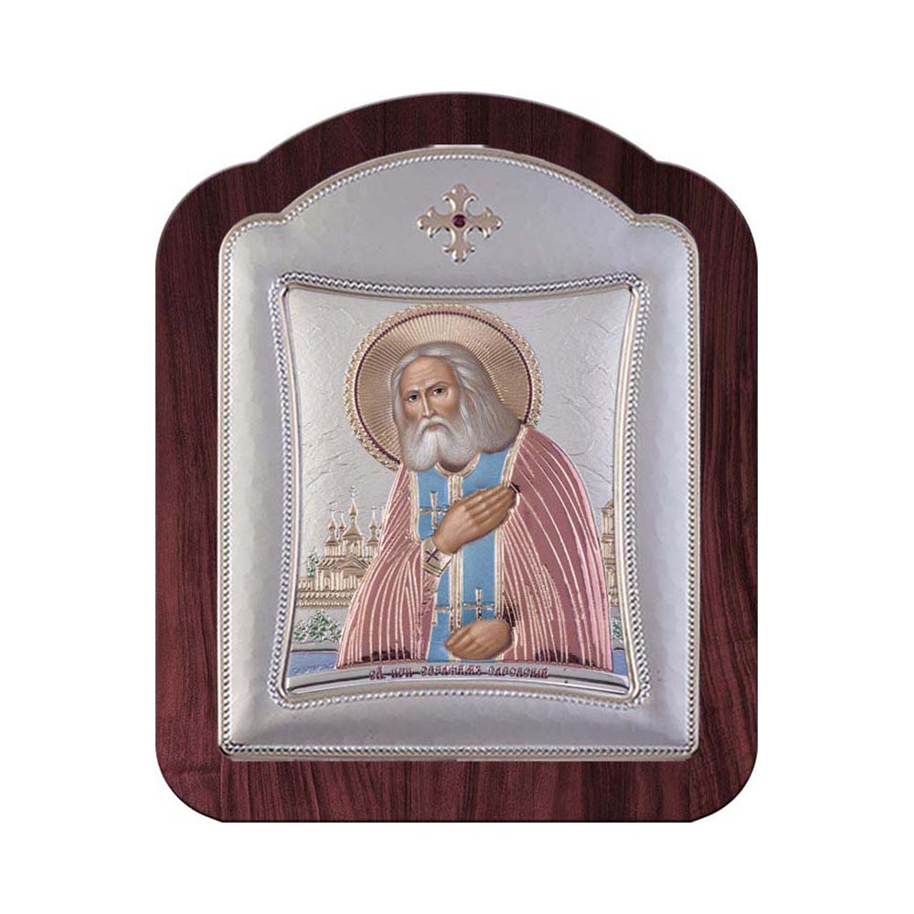 Saint Serapheim with Modern Frame