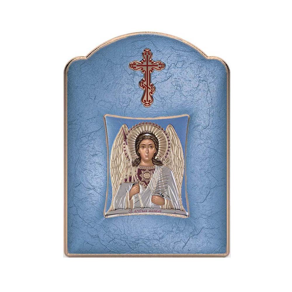 Archangel Michael with Modern Wide Frame