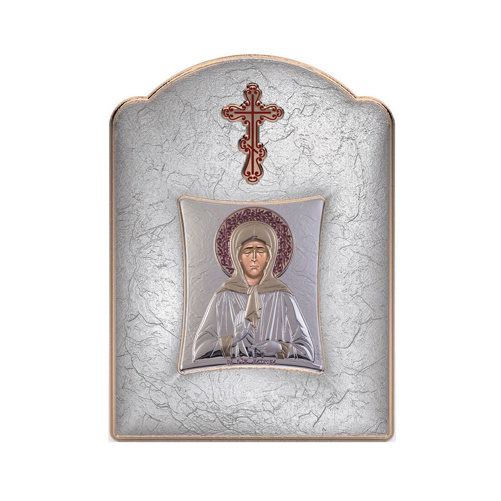 Saint Matrona with Modern Wide Frame