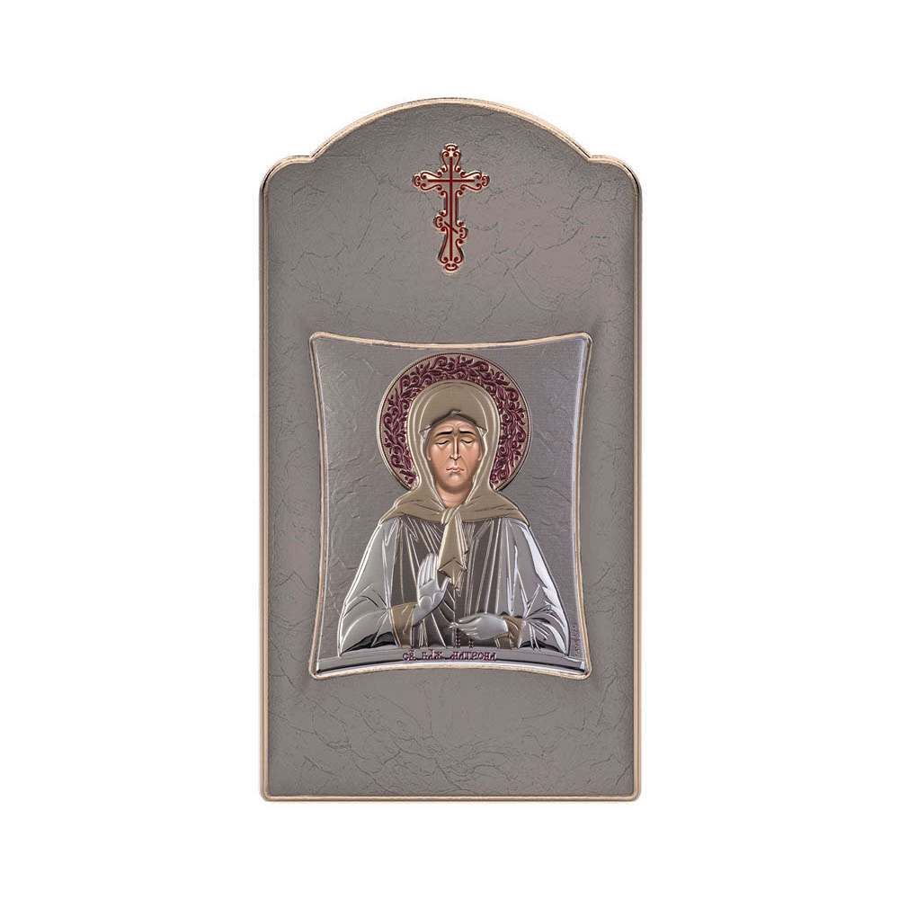 Saint Matrona with Modern Long Frame