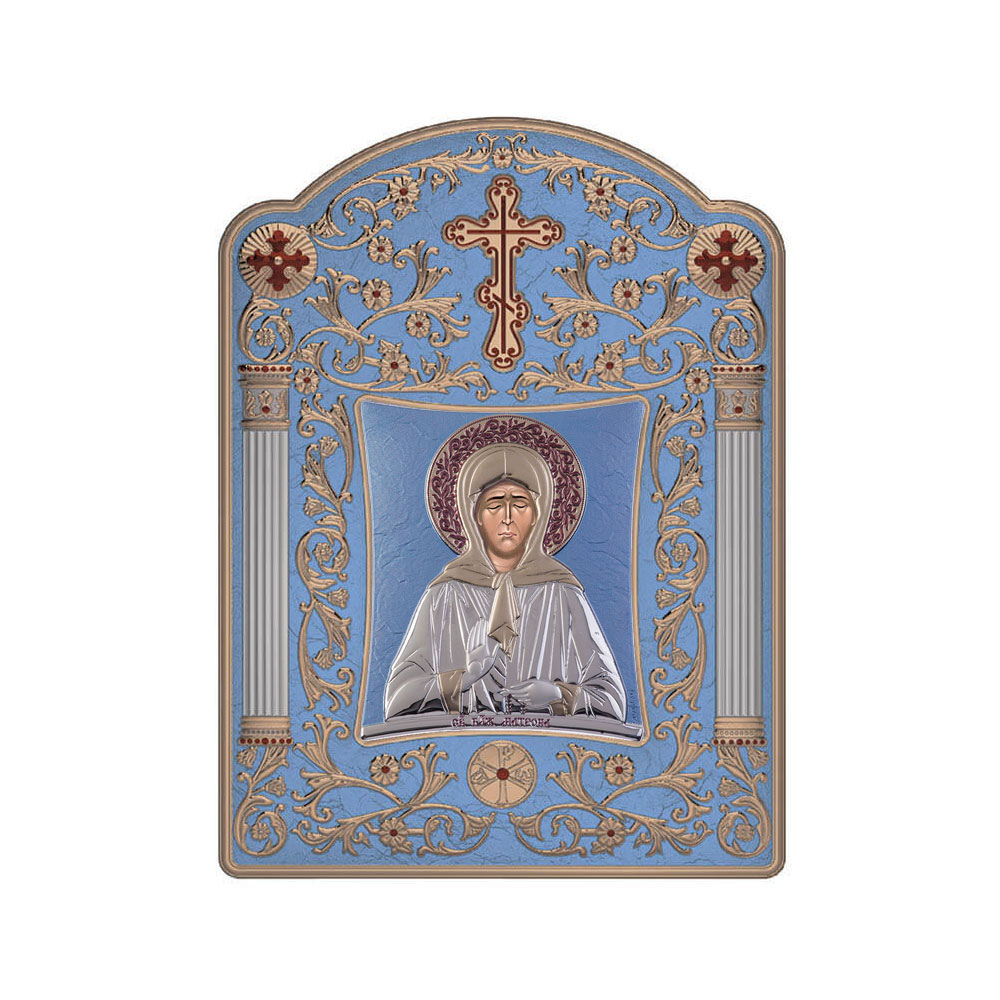 Saint Matrona with Classic Wide Frame