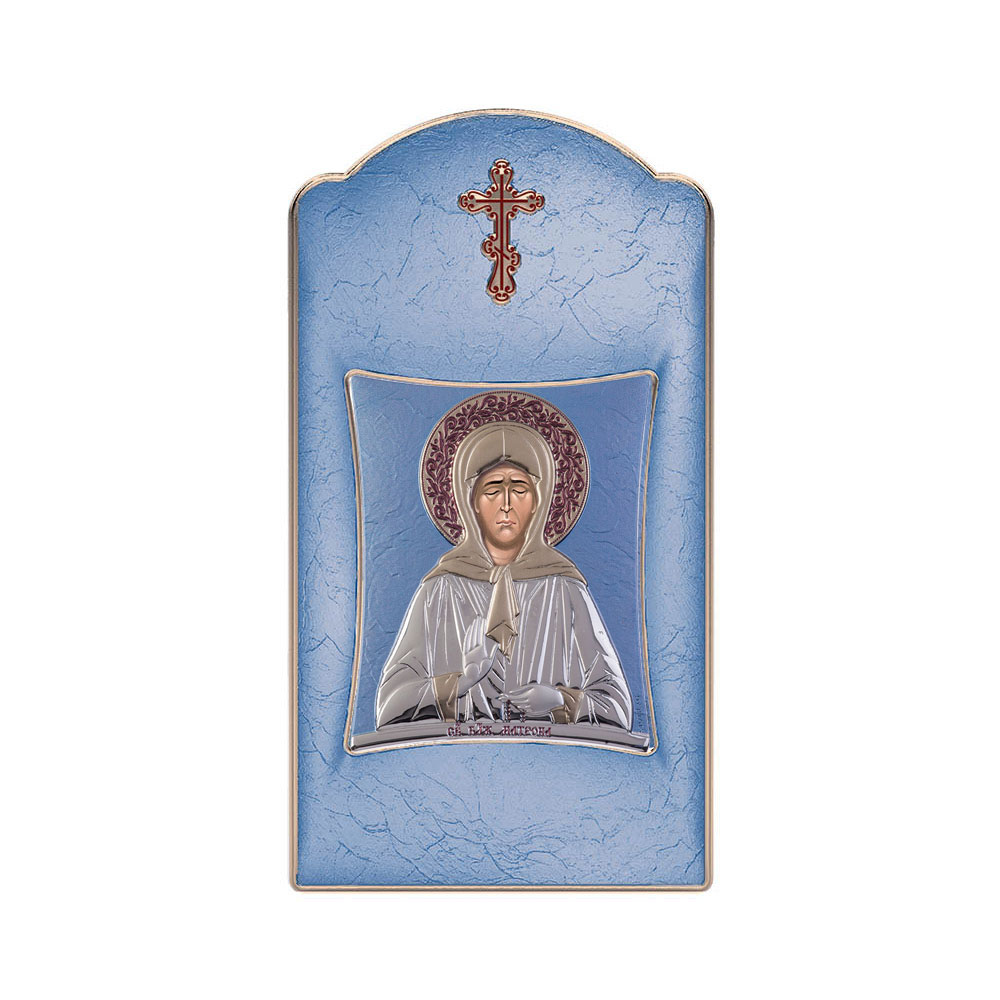 Saint Matrona with Modern Long Frame