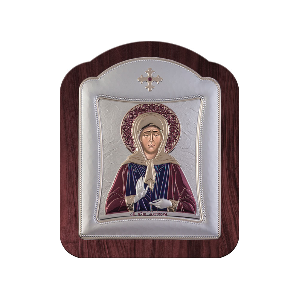 Saint Matrona with Modern Frame